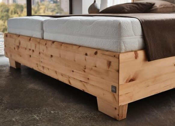 boxspringbett massivholz
